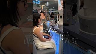 trying Lancome advanced skin analysis in just 20min! #skinreveal #indepthskinanalysis