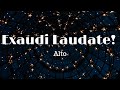 Exaudi Laudate by Beverly A. Patton SSA Alto