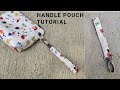 How To Make Easy Handle Pouch - Cara Membuat Handle Pouch