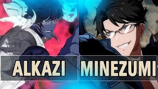 GBVSR:🔥Alkazi (Avatar Belial) Vs Minezumi (Belial)🔥| High Level Gameplay.