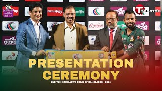 Bangladesh vs Zimbabwe Post Match Presentation। 2nd T20i | T Sports