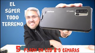 5 flash y 3 cámaras el todo terreno POTENCIADO - ULEFONE Armor 7