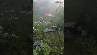 Helicopter Crashes in Pune’s Bavdhan Area, Three Feared Dead