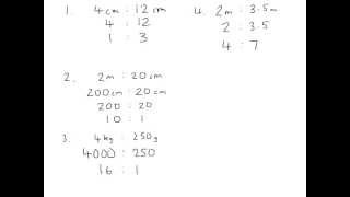 Year 8: Simplifying ratios