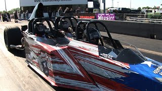 3 SEAT Ride Along DRAGSTER - Tulsa Raceway Park