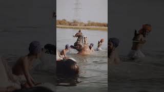 nihang Singh playing with horse 🐴#trending #viral #khalsapanth #sikhism #