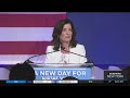 Gov. Hochul speaks after being projected winner for Democratic nom