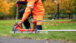 Cómo arrancar una desbrozadora Husqvarna