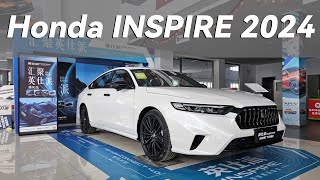 中型燃油轎車地板價 ！ 本田英仕派優惠4.5萬，1.5T性價比最高 | Honda INSPIRE 2024