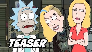 Rick and Morty Season 5 Teaser Beth Clone and Phoenix Person Breakdown and Easter Eggs