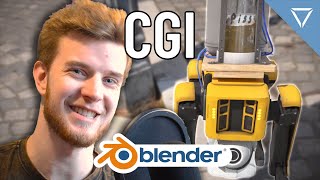 Add CGI Characters to Live Footage | Blender VFX Tutorial