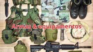 ARMAS & ARMAMENTOS(GUERRA DO VIETNÃ & WW2)