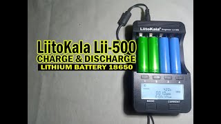 Liitokala Lii 500 Charge and Discharge (Tutorial)