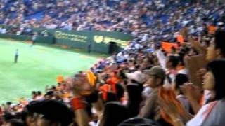 2009.10.24 巨人 CS優勝後の闘魂こめて