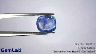 Ceylon Astrological Sapphire Pre 5.4CT (9 Ratti) GIN - 11280211