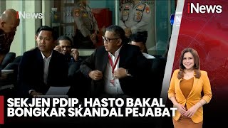 KPK: Hasto Terlibat Suap dan Rintangi Penyidikan - iNews Sore 08/01