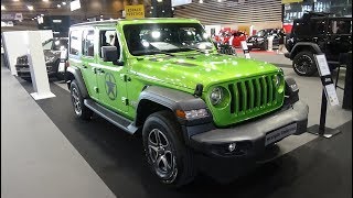 2019 Jeep Wrangler Unlimited 2.0 T 272 4x4 - Exterior and Interior - Salon Automobile Lyon 2019