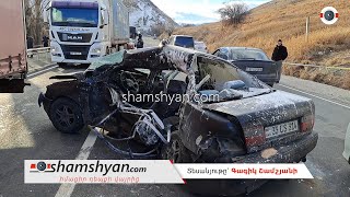 Լոռու մարզում բախվել են «Mercedes Sprinter»-ն ու «Toyota Carina»-ն. կա 2 զոհ, 1 վիրավոր