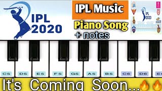 IPL Music, with " Piano Theme Cover Song, 2 days to go Count down begins . 🔥🔥🔥