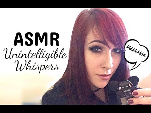 Asmr Unintelligible Whispers Youtube