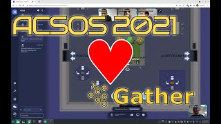 ACSOS 2021 in gather.town: tutorial