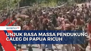 Massa Pendukung Caleg di Yahukimo Serang Aparat, Minta PSU dan Hentikan Rekapitulasi