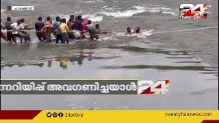 പാലക്കാട് ചിറ്റൂർ പുഴയിൽ യുവാവ് ഒഴുക്കിൽപ്പെട്ടു