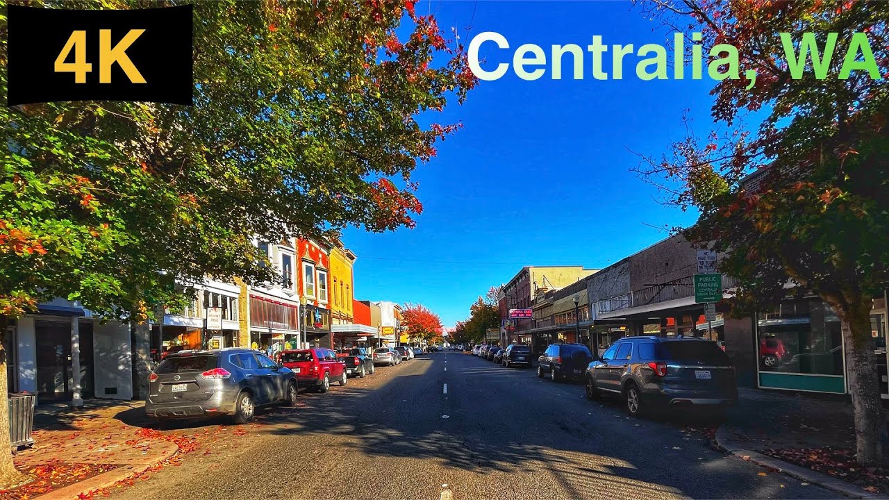 Downtown Centralia Wa Driving Tour In Fall 2023 Youtube