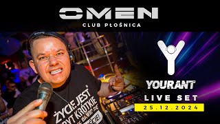 DJ YOURANT OSTATNI VIDEOSET Z KLUBU OMEN PŁOŚNICA - ZAMKNIĘCIE KLUBU - 25.12.2024