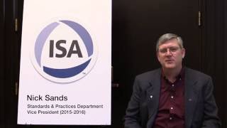 Nick Sands - How to Join an ISA Standards Committee