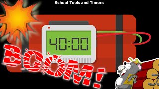 40 Minute Countdown Timer - Time Bomb! 💣😲
