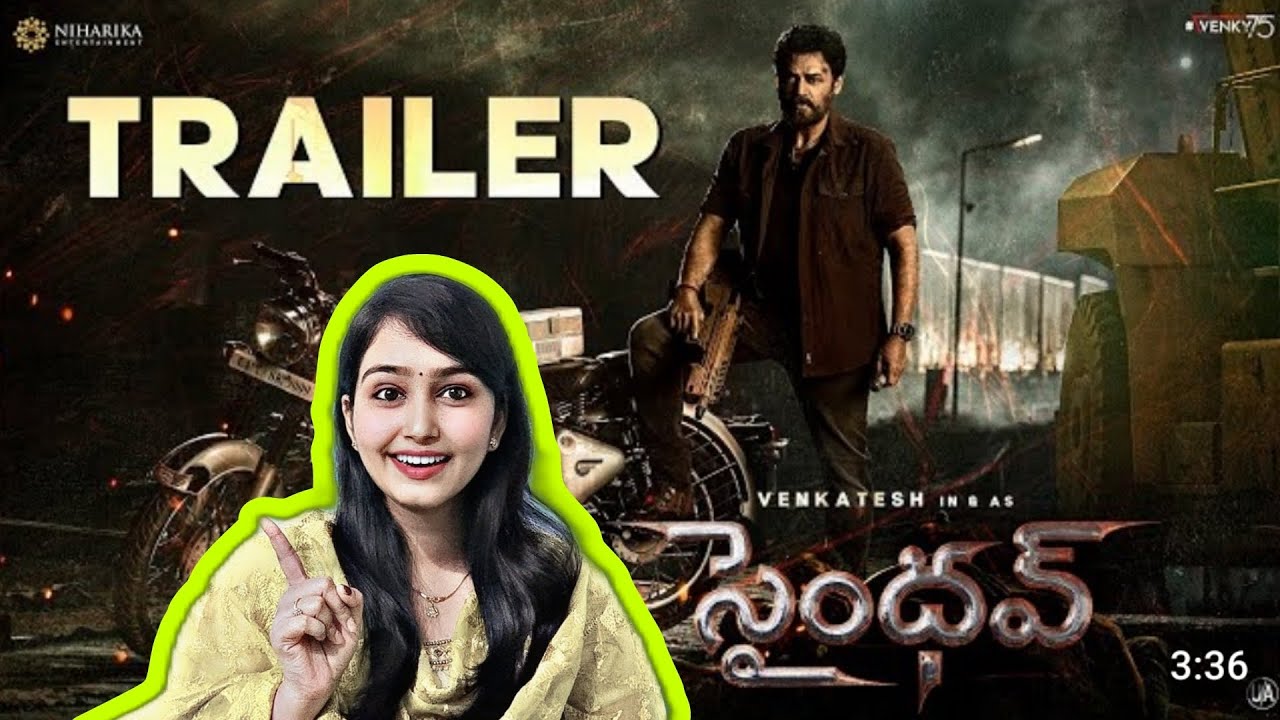 Saindhav Trailer - Telugu | Venkatesh Daggubati | Sailesh Kolanu ...