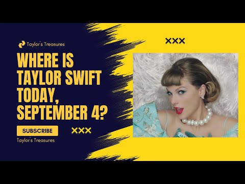 Where is Taylor Swift today, October 4th? When is her next show?