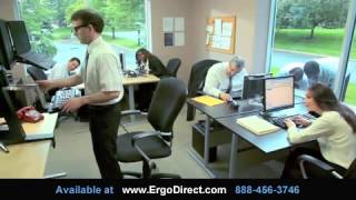 The Ergotron WorkFit-S Video