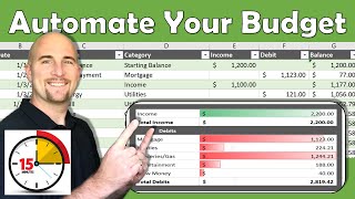 Excel Budget Template | Automate your budget in 15 minutes