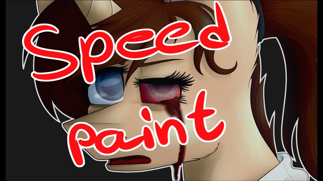 Mlp Speedpaint Eye Bleed 14 Blood Youtube