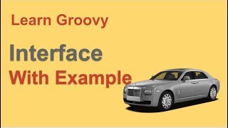Groovy Beginner Tutorial 30 | OOP | Interface