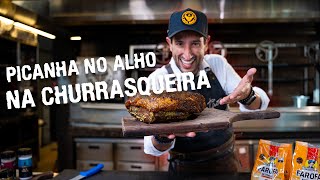 How to Make Whole Picanha in Garlic on the Barbecue | Netão Bom Beef