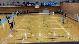 東亜大学vs島根大学　2セット目　中四国大会トーナメント2回戦