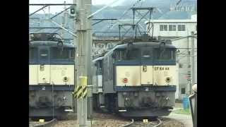 【EF64国鉄色　仕業準備】塩尻機関区篠ノ井派出　　　JR 篠ノ井 2004/5/4 DV371