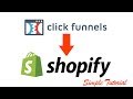 How To Connect ClickFunnels to Shopify - Simple