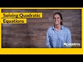 Solving Quadratic Equation