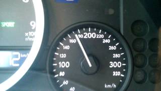 Lexus IS-F 2012 acceleration 0-210 km/h (high quality) ISF