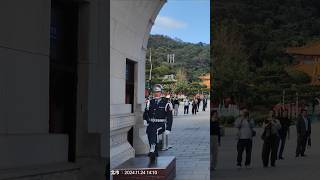 💥空軍禮兵帥氣滑步上哨National Revolutionary Martyrs' Shrine.#空軍儀隊 #禮兵交接 #三軍儀隊 #airforce