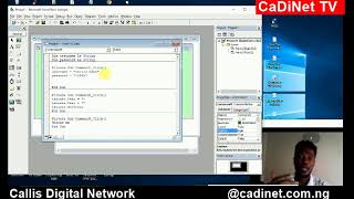 Visual Basic 6 0 login form designed and code by Callis Egbe Part 2