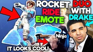 Ninja Tries Rocket Rodeo Dance Duo With Drake Best Fort - ninja tries rocket rodeo dance duo with drake best fortnite moments