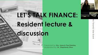 Intro to Personal Finance: Residents & Medical Students