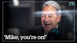 Mike Hosking bets that Winston Peters won't get back into government