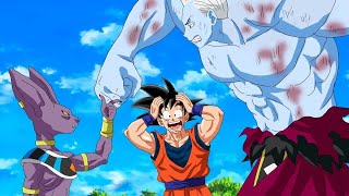 whis aterroriza a todos después de que Goku amenaza la existencia