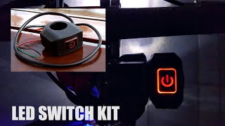 How to connect 3 wire LED SWITCH kit for your Electric Scooter external Lights